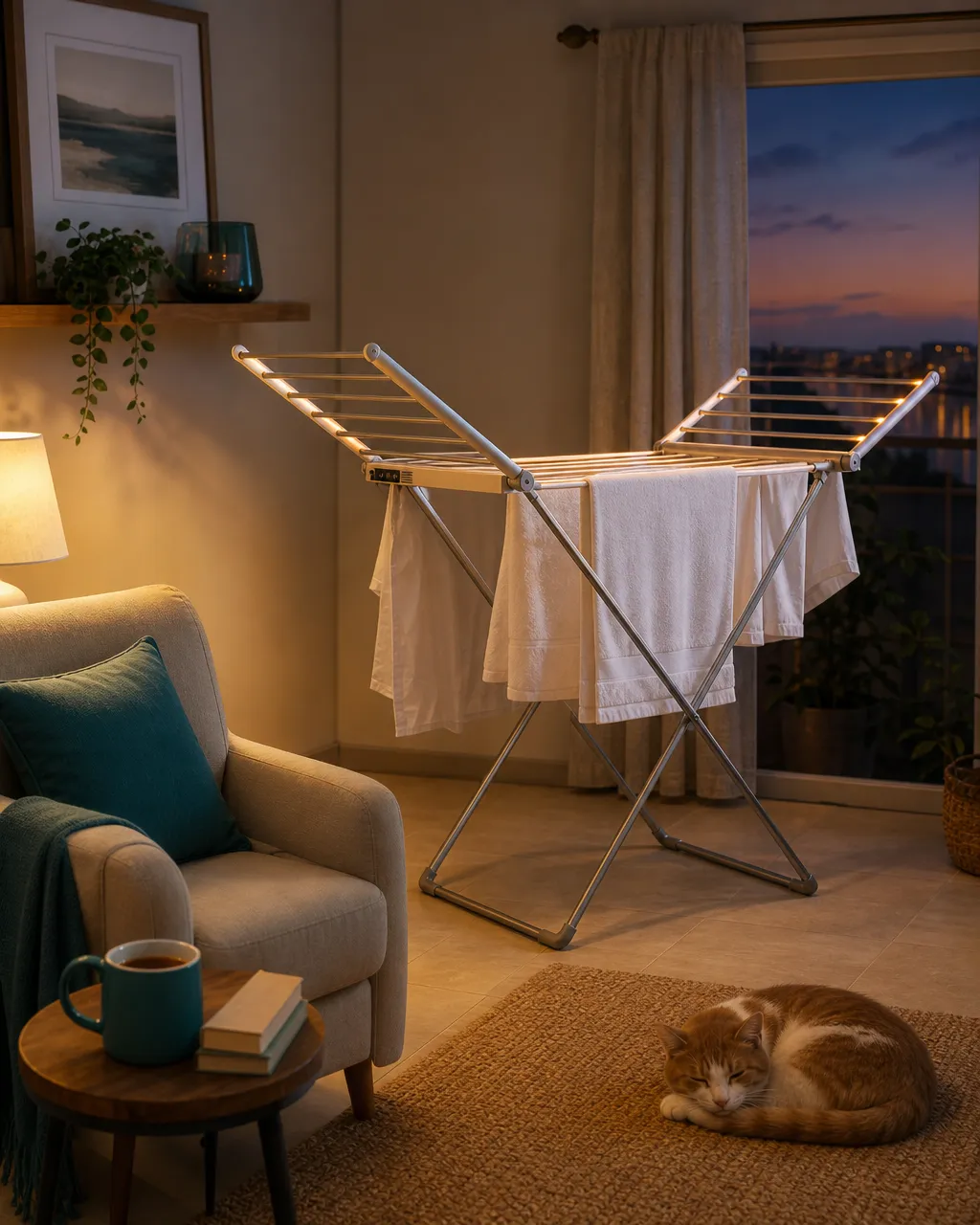 Żiemel Heated Electric Clothes Airer — Drying Horse
